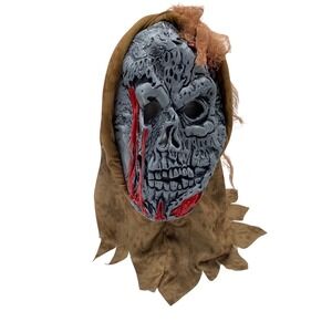 Spooktacular Creations Scary Zombie Costume‎ Hooded Mask Halloween